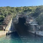 Sumarine tunnel entrance with Good Hope Tours