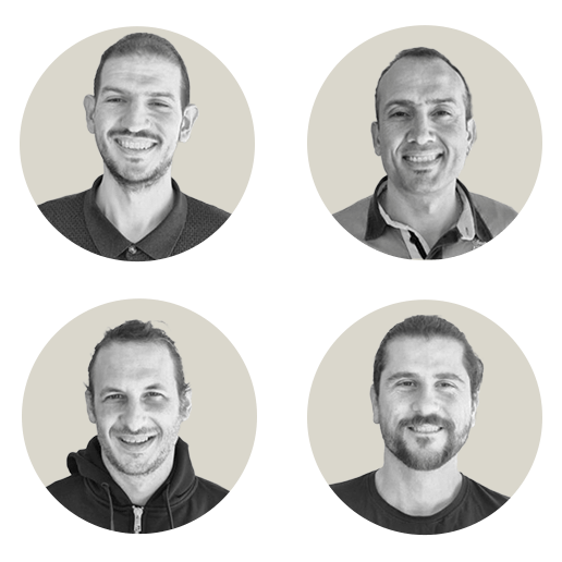 About Us - Photo of the Good Hope Tours team, featuring four team members
