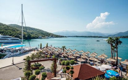 Movida beach bar and restaurant. If we are talking about under the radar beaches in the Bay of Boka, then we have to mention Movida beach bar. It is cushioned in a small bay, close to the natural preserve called “Solila”. Because of its position, strong winds are a rarity in this area.