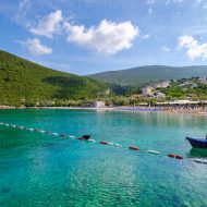 Zanjice baeach. Boka Bay has plenty of unique and beautiful beaches but if you would love to experience a day at the beach, looking out to the azure Adriatic Sea, then Zanjice beach is the perfect option for you.