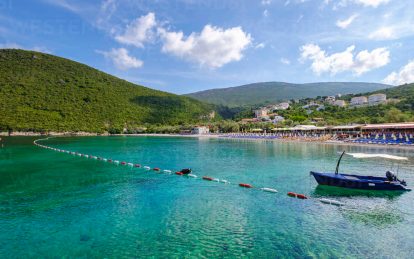 Zanjice baeach. Boka Bay has plenty of unique and beautiful beaches but if you would love to experience a day at the beach, looking out to the azure Adriatic Sea, then Zanjice beach is the perfect option for you.